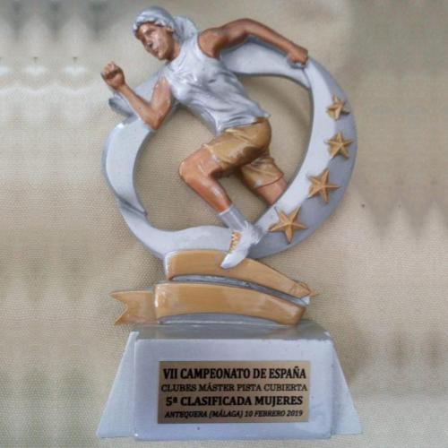 5º Clasificado Equipo Femenino Master Cto. España PC 2019